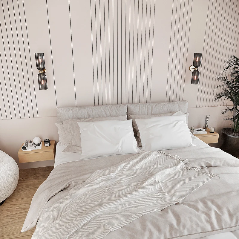 Bedside Table Monaco 2-Piece Set