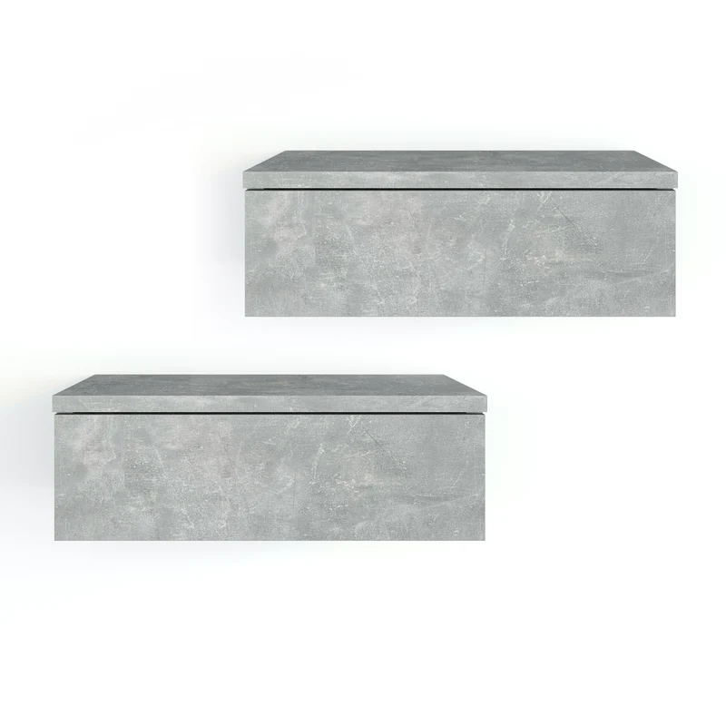 Bedside Table Monaco 2-Piece Set
