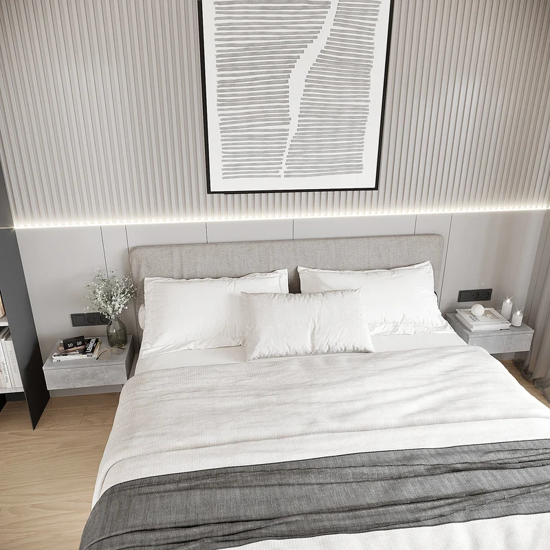 Bedside Table Monaco 2-Piece Set