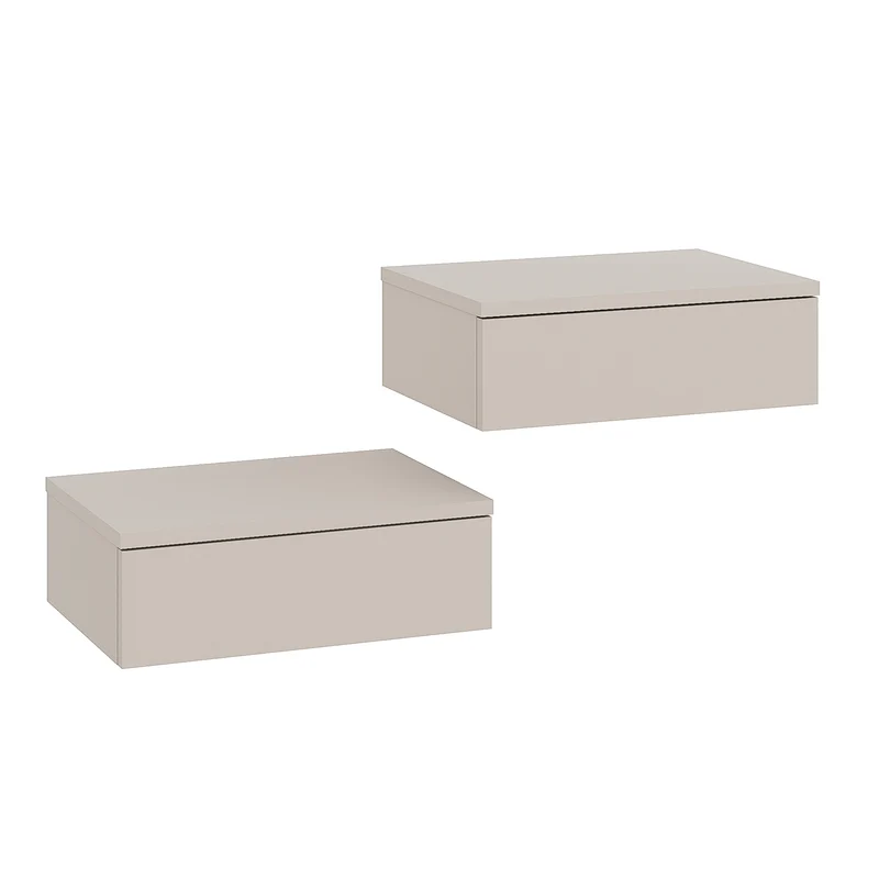 Bedside Table Monaco 2-Piece Set