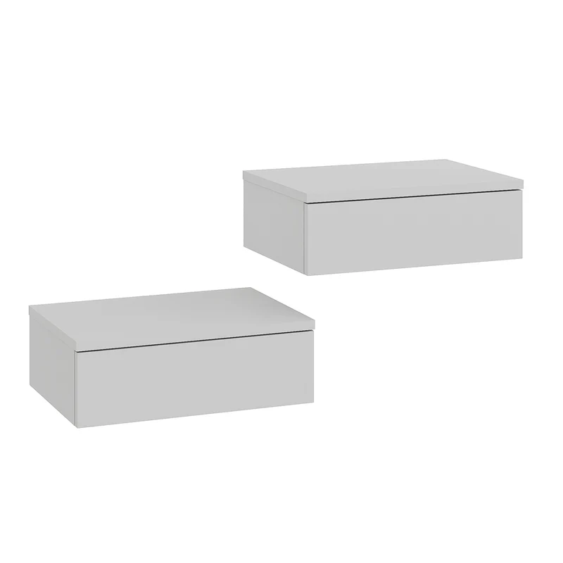Bedside Table Monaco 2-Piece Set