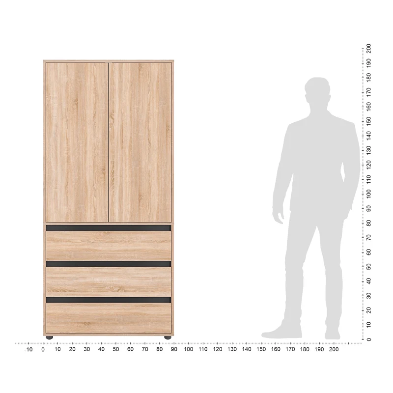 Wardrobe CUBE 90S