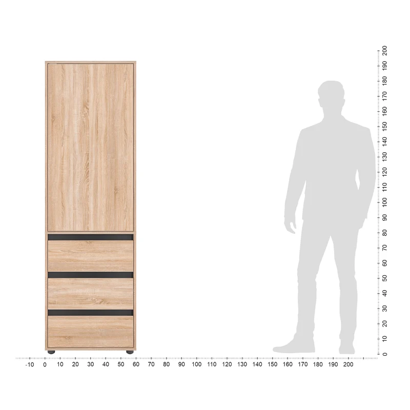 Wardrobe CUBE 60S