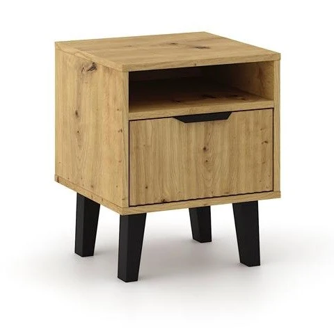 Nachttisch Scandi 1S SLIM EICHE ARTISAN