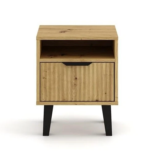 Nachttisch Scandi 1S SLIM EICHE ARTISAN