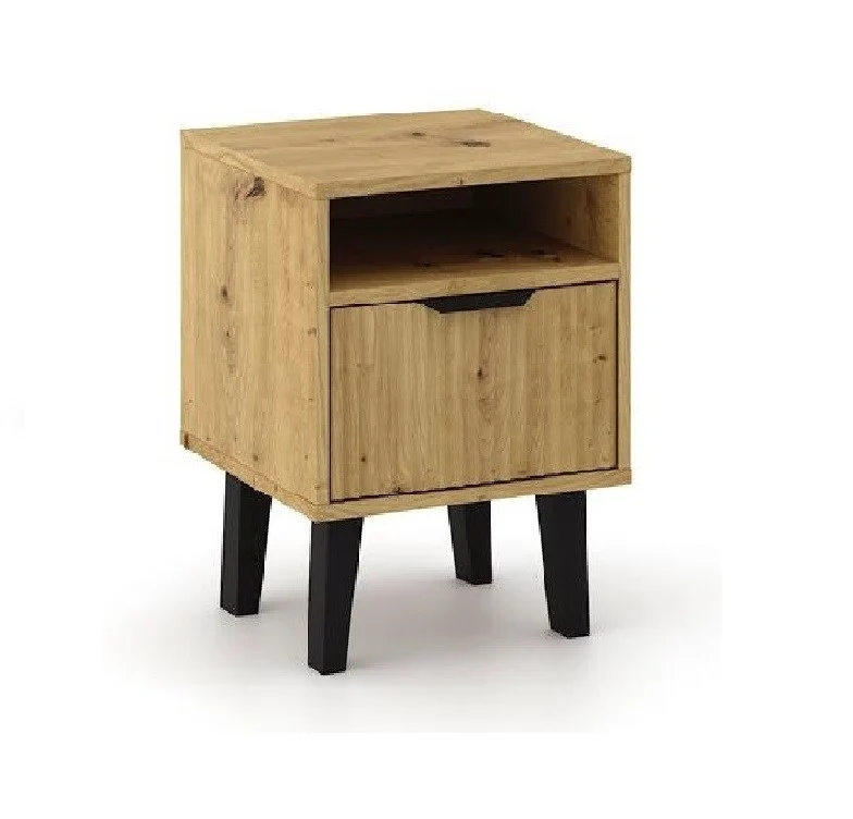 Nachttisch Scandi 1S SLIM EICHE ARTISAN