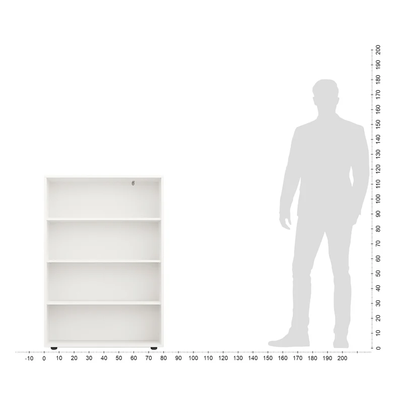 Bookcase Lumo 80-4F