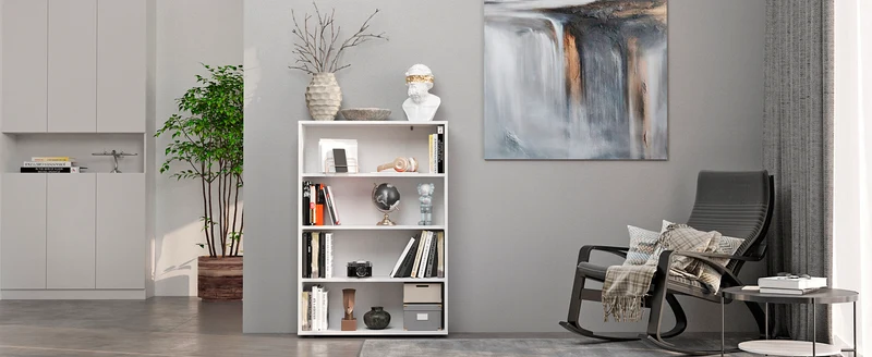 Bookcase Lumo 80-4F