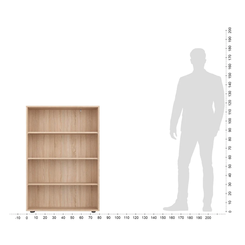Bookcase Lumo 80-4F