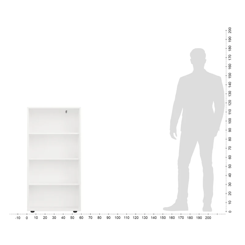 Bookcase Lumo 60-4F