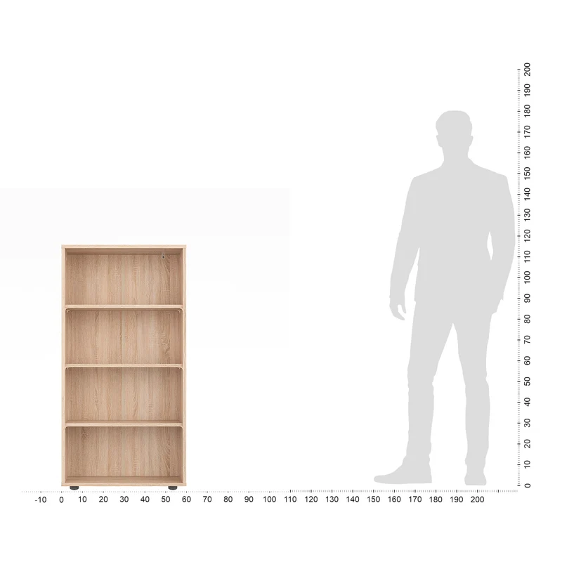 Bookcase Lumo 60-4F