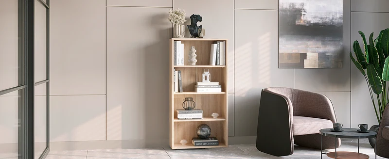 Bookcase Lumo 60-4F
