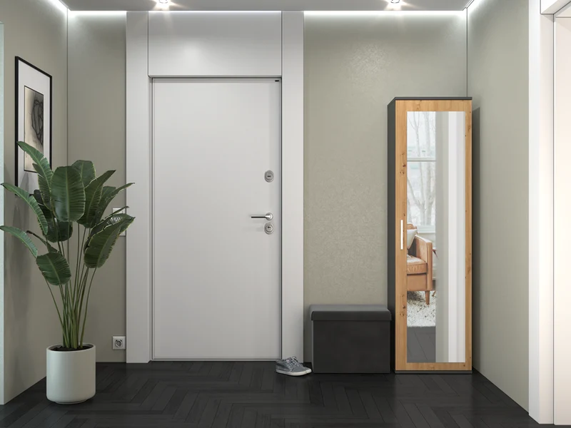 GARDEROBE DUO MIT SPIEGEL