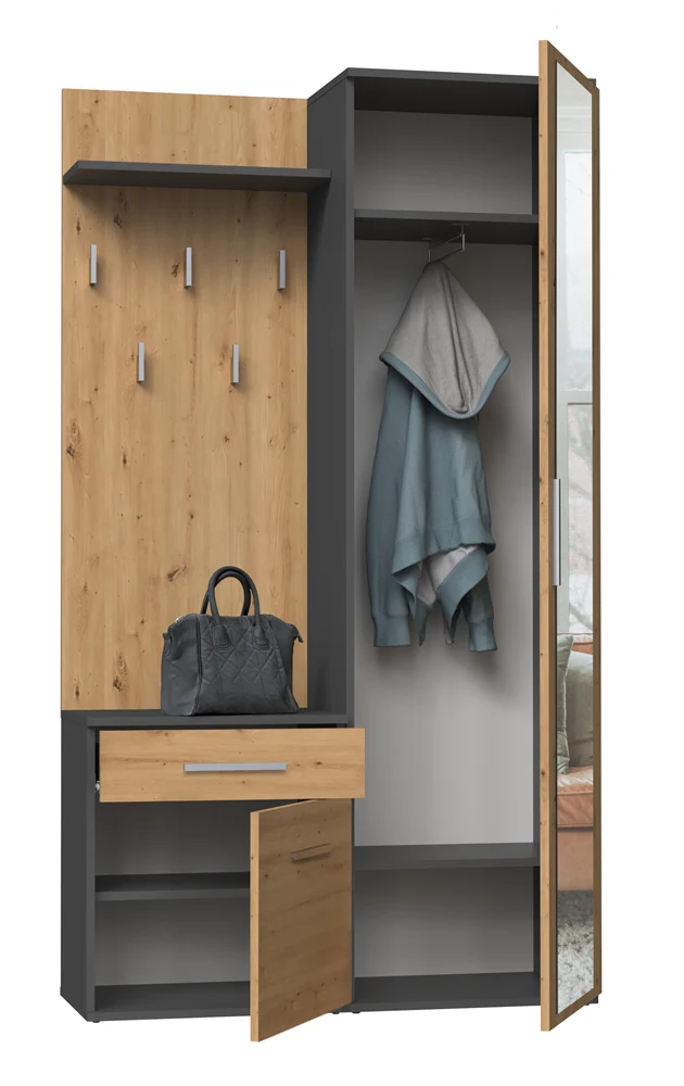 GARDEROBE DUO SETZEN