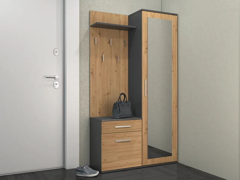 GARDEROBE DUO SETZEN