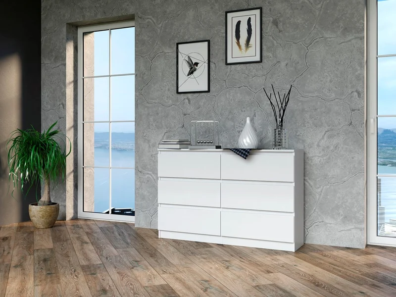 KOMMODE MALWA M6 120 - WEISS