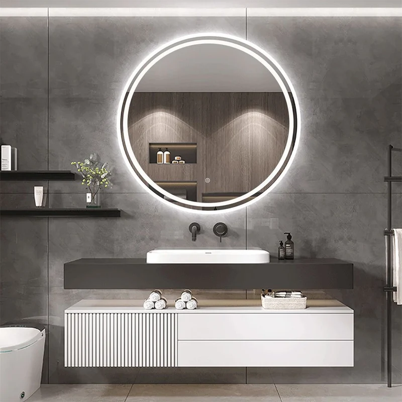 LED-Wandspiegel BAS P11242 - 80 cm