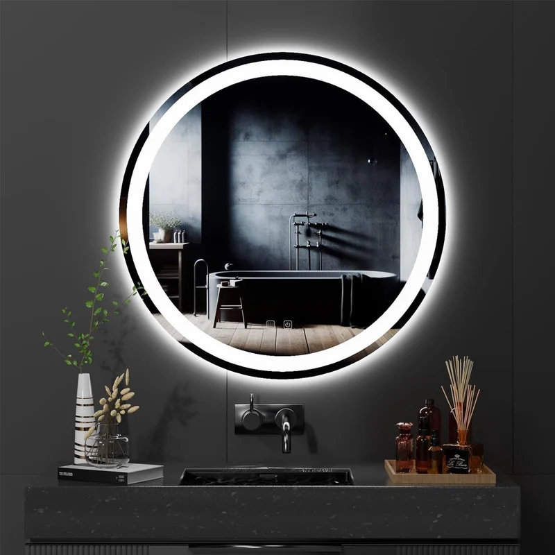 LED-Wandspiegel BAS - 50 cm