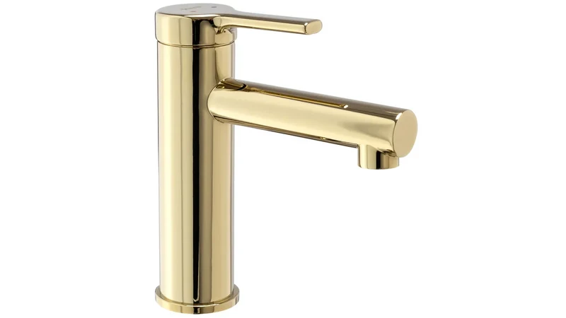 Niedrig Waschtischbatterie Pixel - Gold