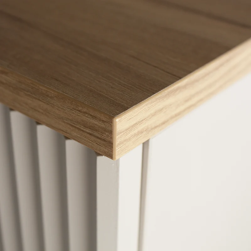 Badmöbel-Set: 80 cm Schrank und Bad Hochschrank Willy - Kaschmir/Walnuss