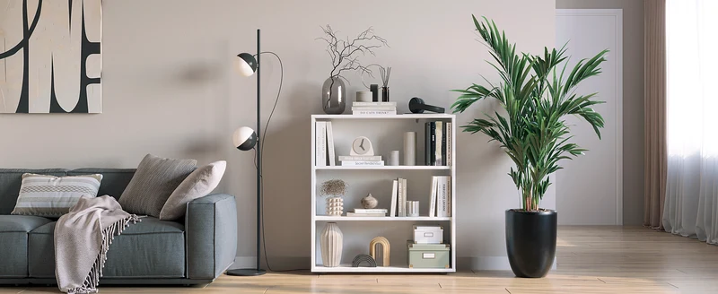 Bookcase Lumo 80-3F
