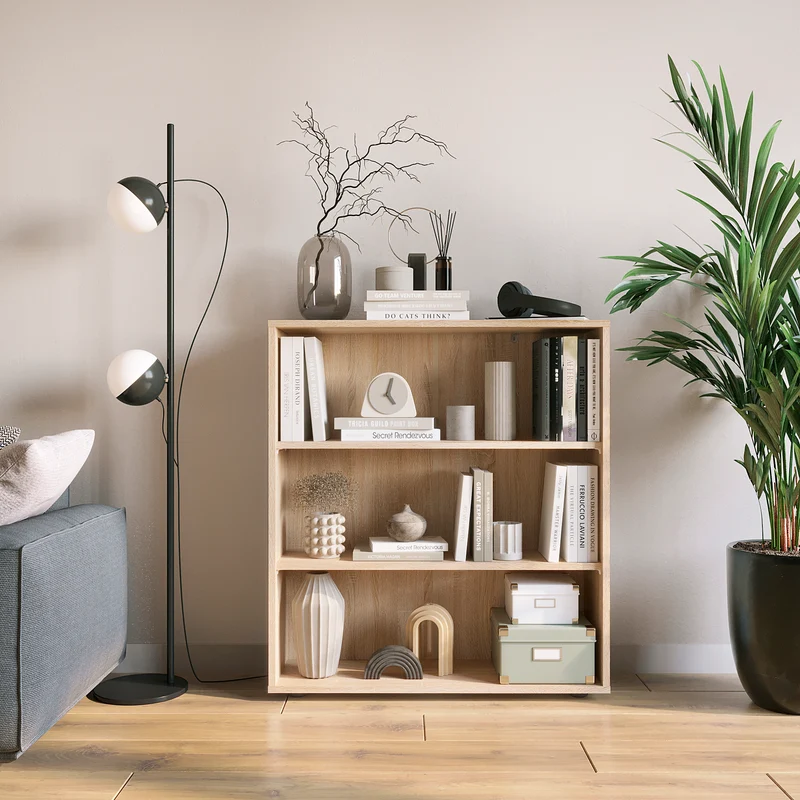 Bookcase Lumo 80-3F