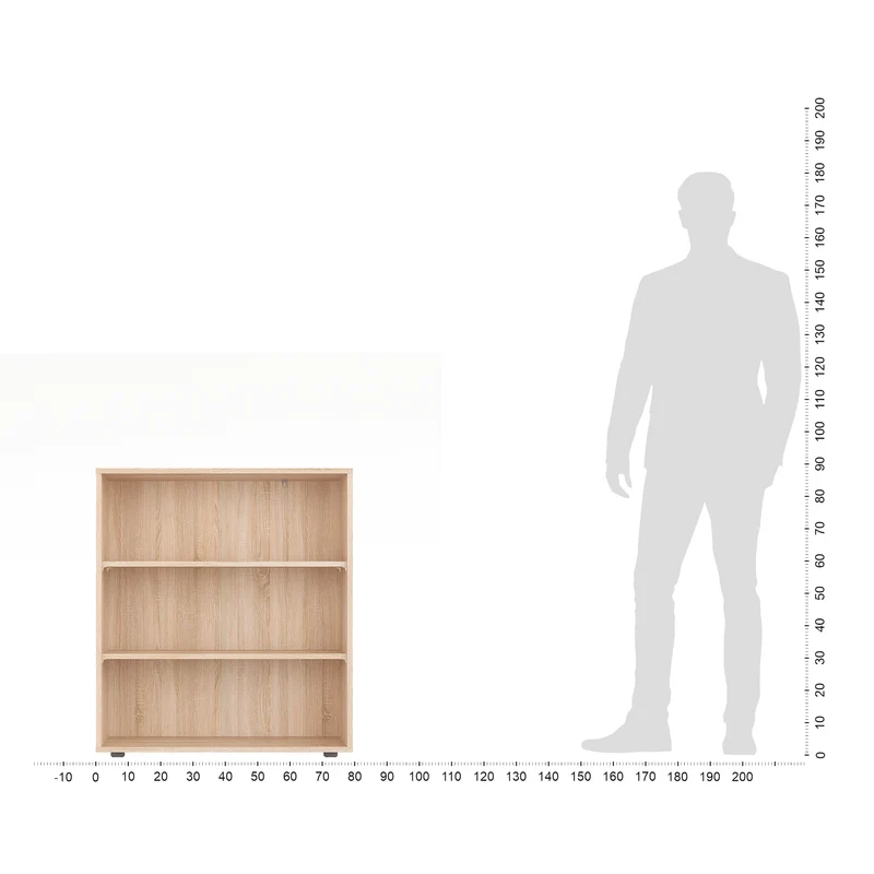 Bookcase Lumo 80-3F
