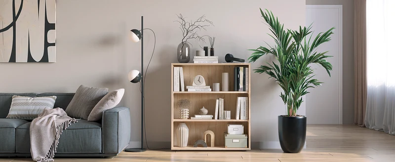 Bookcase Lumo 80-3F