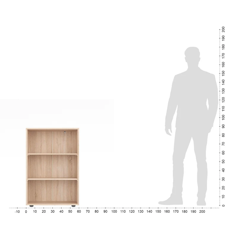 Bookcase Lumo 60-3F