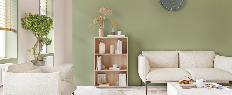 Bookcase Lumo 60-3F