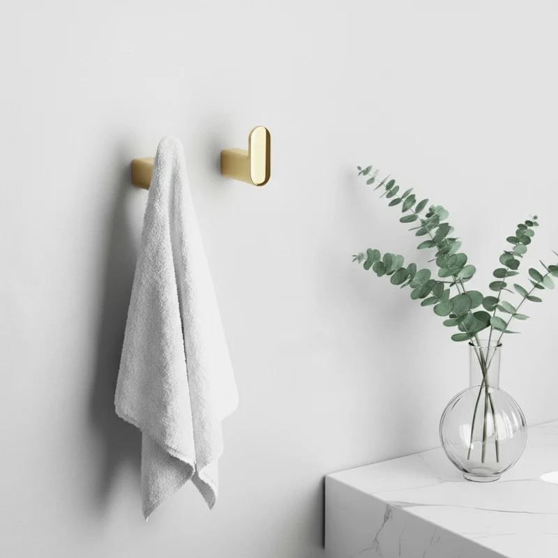 Badezimmer-Haken-Set Mati - Gold
