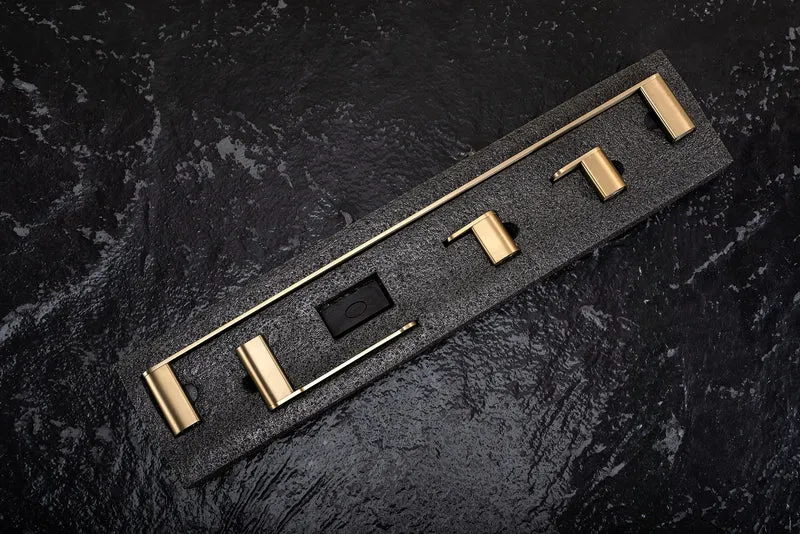 Badezimmer-Haken-Set Mati - Gold