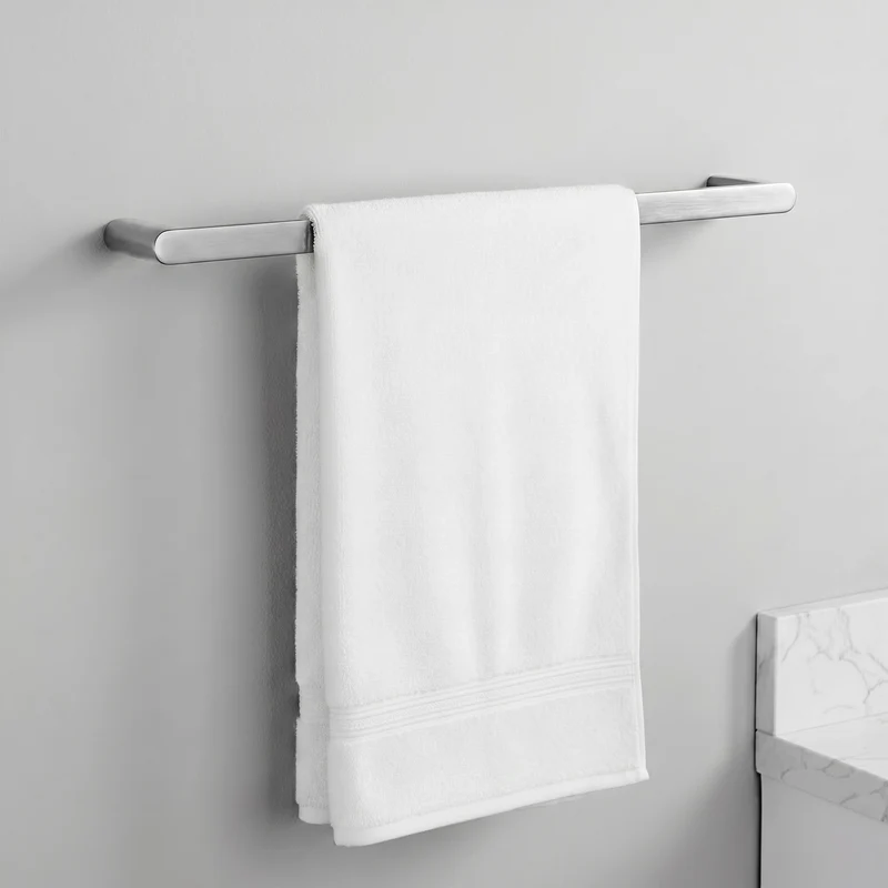 Badezimmer-Haken-Set Mati - gebürstetes Nickel