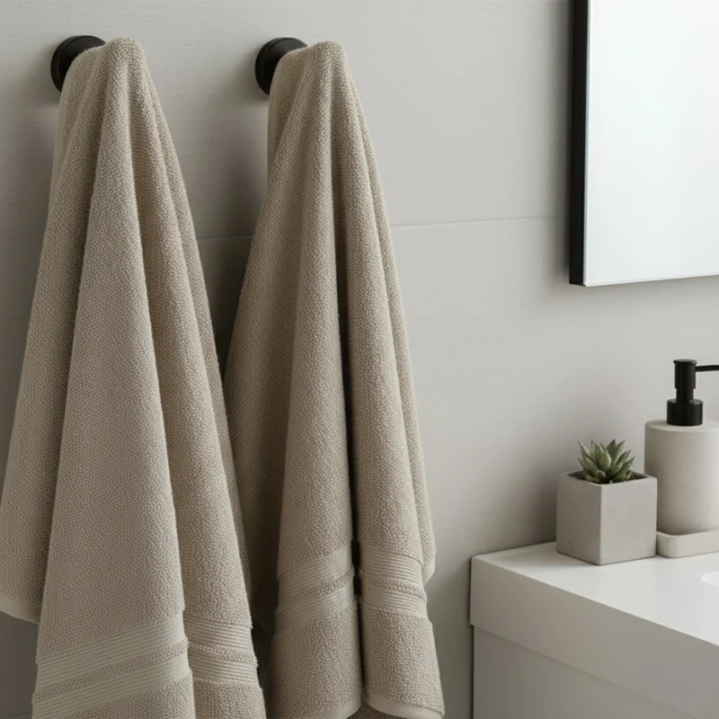 Badezimmer-Haken-Set Ari - Schwarz