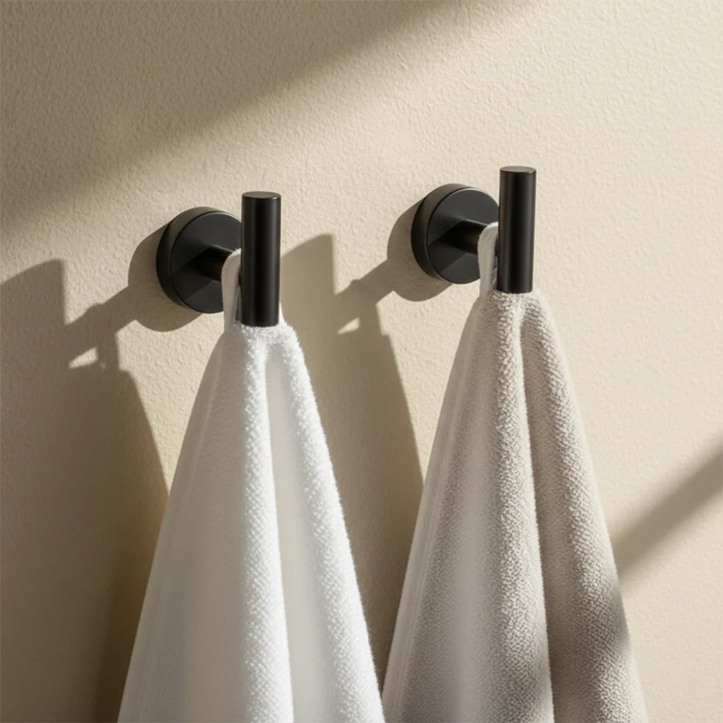 Badezimmer-Haken-Set Ari - Schwarz