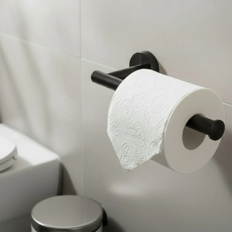 Badezimmer-Haken-Set Ari - Schwarz