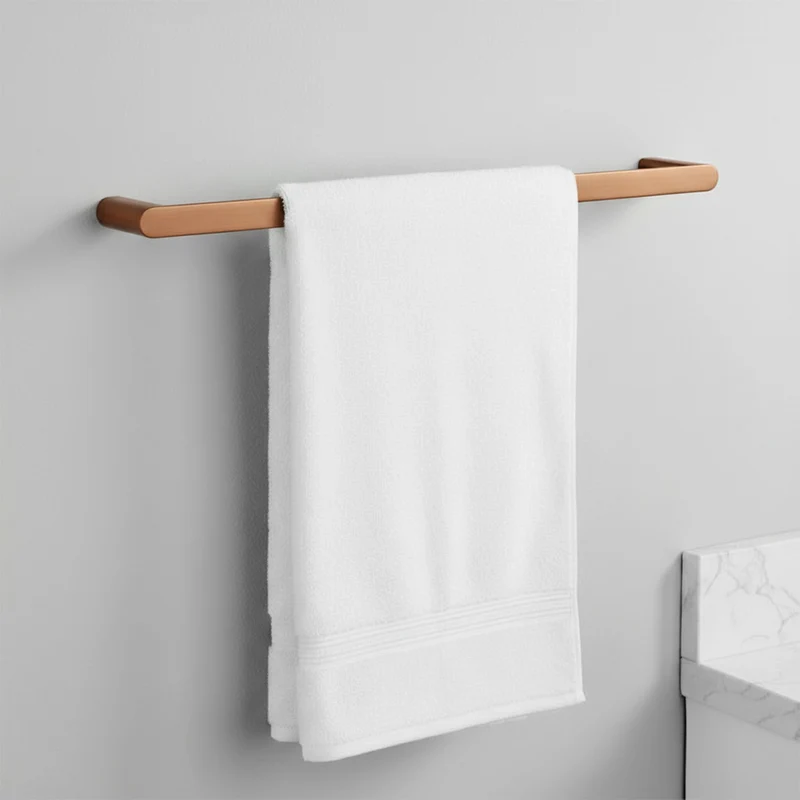 Badezimmer-Haken-Set Mati - gebürstetes Kupfer