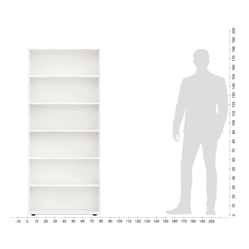 Bookcase Lumo 80-6F