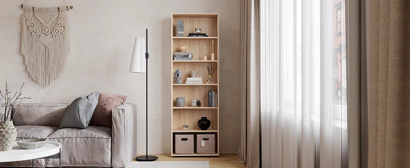 Bookcase Lumo 60-6F