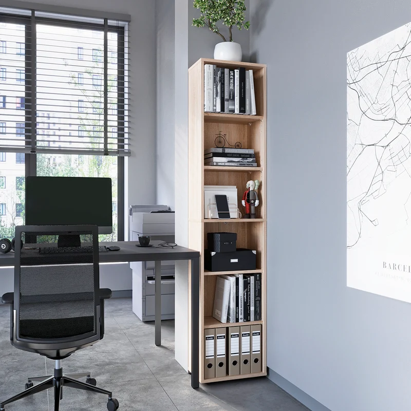 Bookcase Lumo 40-6F