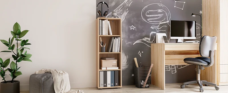 Bookcase Lumo 40-4F