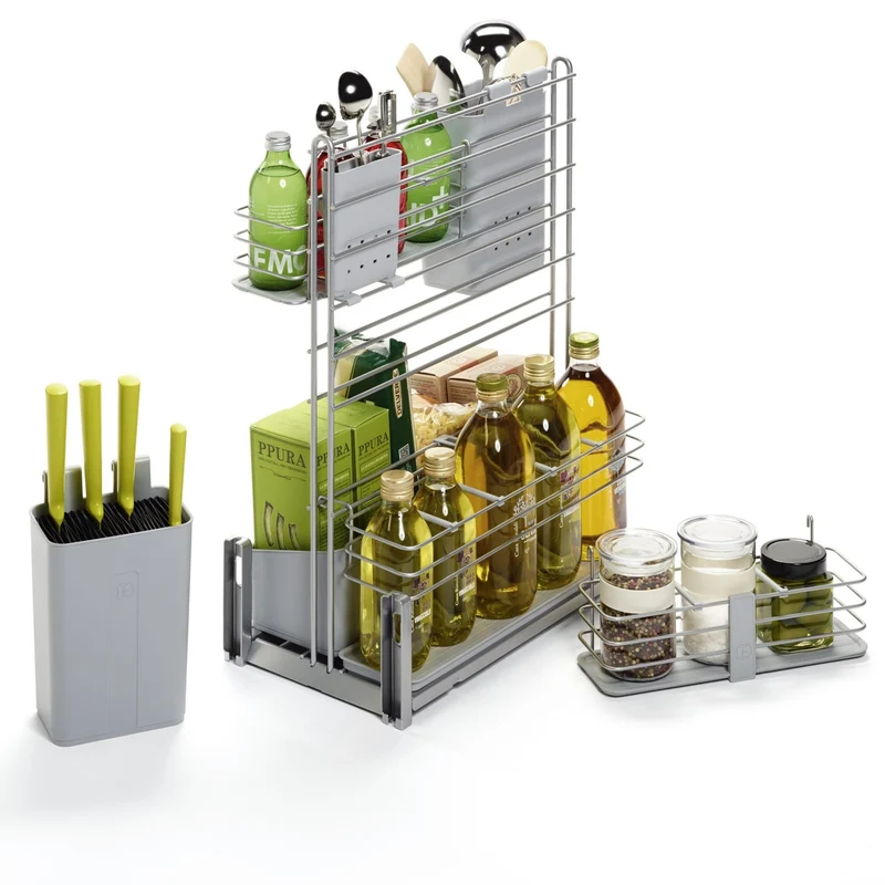 cookingAGENT - kleiner Apothekerschrank & Küchenauszug