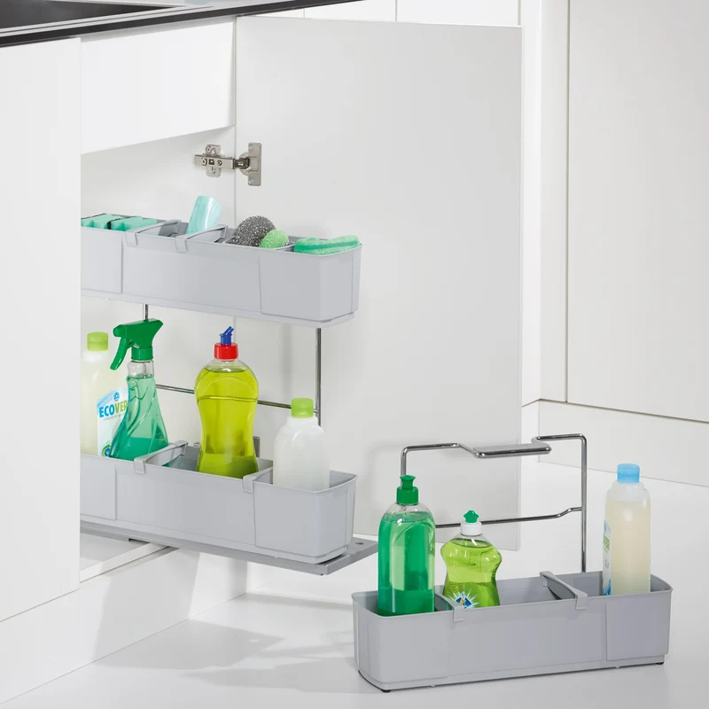 cleaningAGENT - Putzschrank Organizer & Putzmittelauszug
