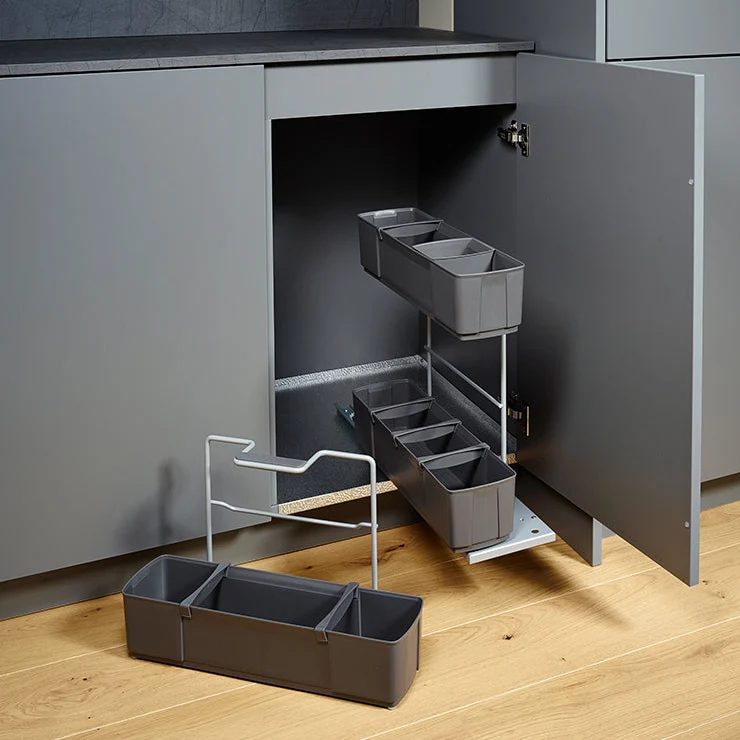 cleaningAGENT - Putzschrank Organizer & Putzmittelauszug
