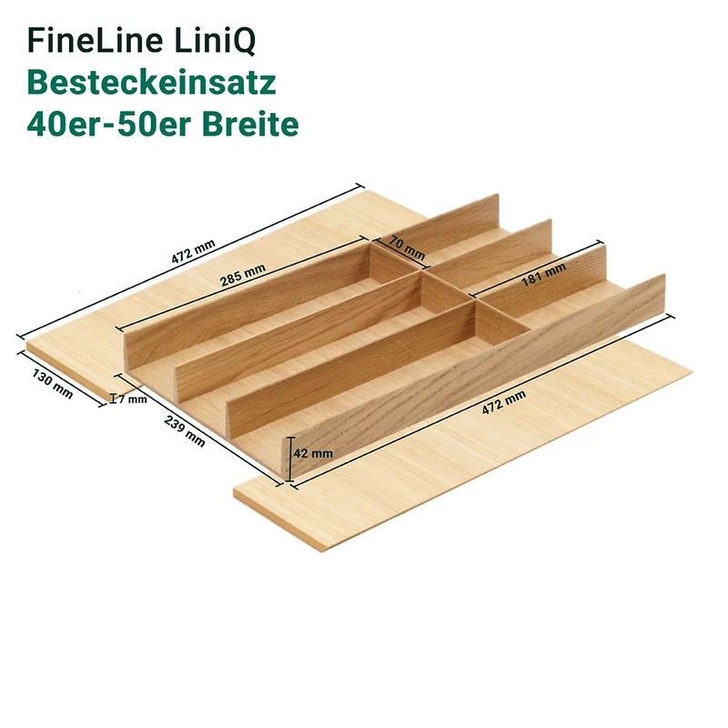 FineLine LiniQ Besteckeinsatz - Besteckkasten