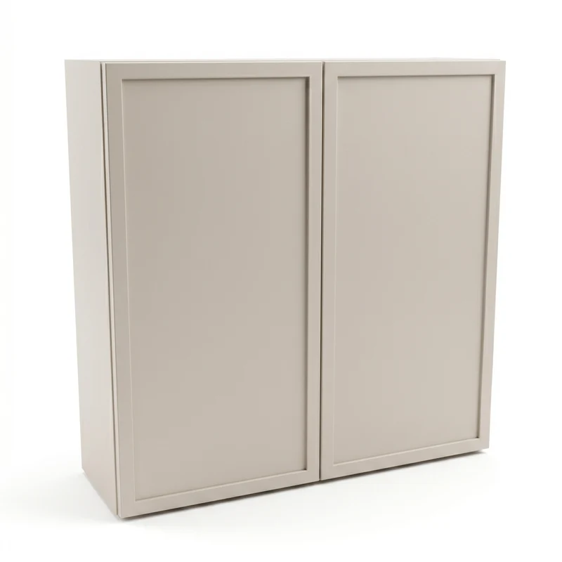 Hängender Badezimmerschrank 60 cm mit 2 Türen Roma - Kaschmir