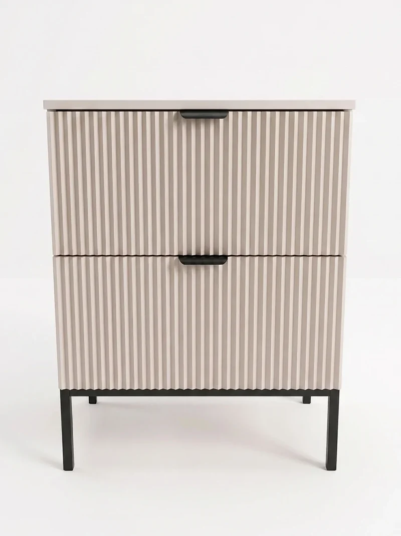 Waschtischunterschrank 60 cm auf einem Metallgestell Willy - Kaschmir