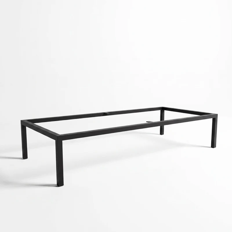 Metallgestell für Badezimmermöbel 100 cm - Schwarz