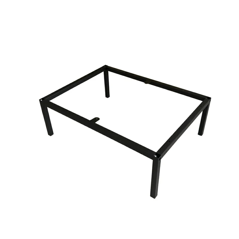 Metallgestell für Badezimmermöbel 100 cm - Schwarz