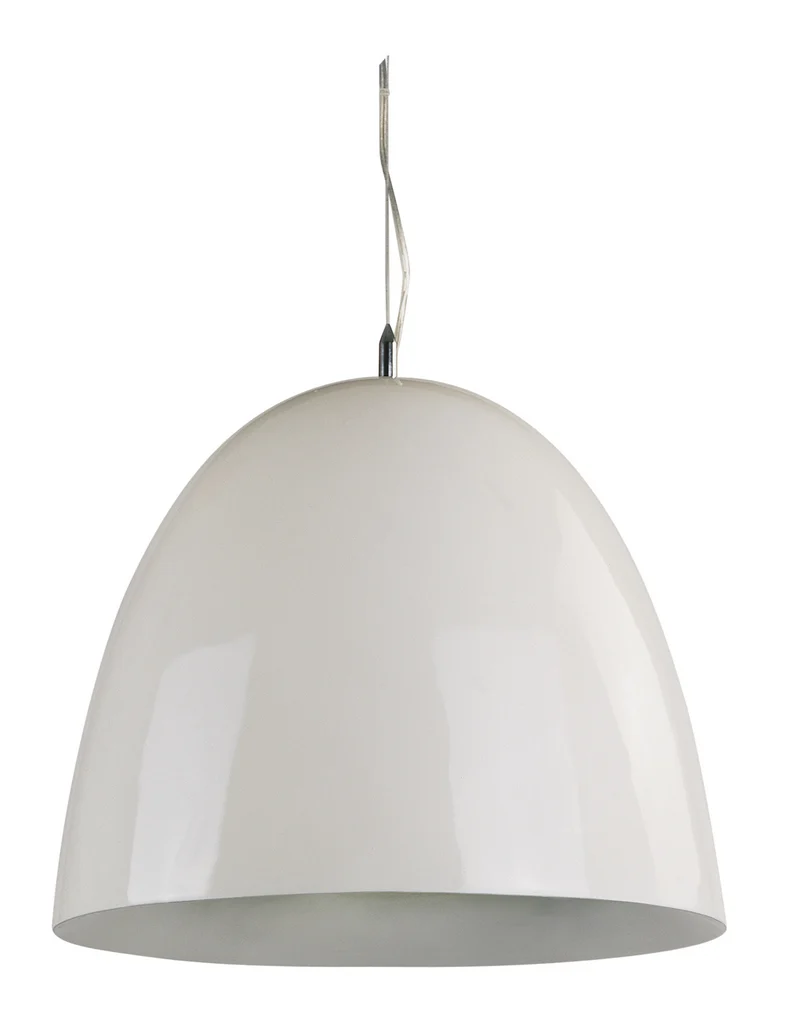 Moderne Pendelleuchte in Silber